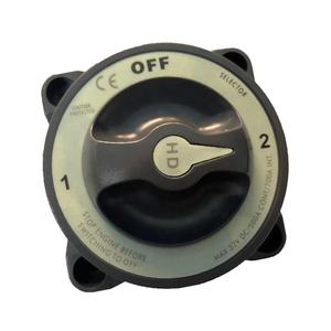 Série HD <span class=keywords><strong>BlueSea</strong></span> 500A Sélecteur à courant élevé Interrupteur à 3 positions Interrupteur de coupure Couleur grise Interrupteur 11003 - Product Image 2