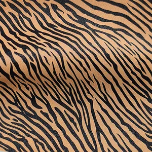 Zebra Skin Printing PU Kunstleder Stoff rolle/Blatt für die Herstellung von Taschen kostümen