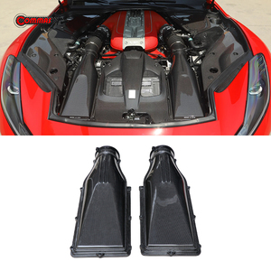 อะไหล่รถยนต์คุณภาพสูง คาร์บอนไฟเบอร์แห้ง แบบ OEM ชิ้นส่วนภายในรถยนต์ ช่องรับอากาศเครื่องยนต์ สำหรับ Ferrari 812 GTS - Product Image 4