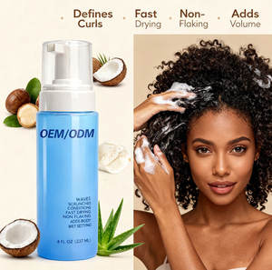 Espuma para Trenzas y Rizos al por Mayor de 237ml, Espuma Fijadora Húmeda que No Deja Residuos, Aporta Volumen y Brillo al Cabello - Product Image 3