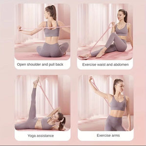 Cuerdas Elásticas de Resistencia Premium para Yoga y Fitness, Correas de Tensión para Ejercicios de Hombros, Brazos y Espalda - Product Image 2