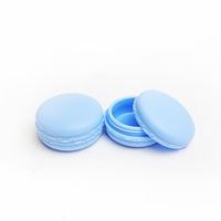 Pot de cosmétique Macaron personnalisé en gros pot de baume à lèvres Macaron vide 5g 10g couleur crème pour les yeux ombre à paupières contenant cosmétique