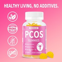   Gummies pour femmes, détoxification de l'utérus, équilibre hormonal, gummies à base de plantes, soulagement des douleurs menstruelles