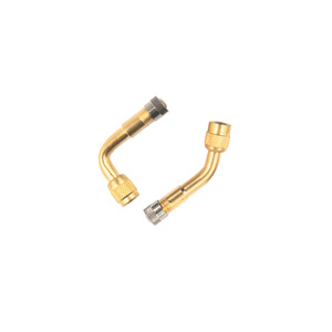Tube d'extension de <span class=keywords><strong>valve</strong></span> de gonflage pour vélo d'équilibre, Tige d'extension de buse de gonflage pour véhicule à une roue, Buse d'extension coudée - Product Image 2