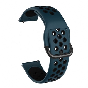 Correa de silicona para Samsung Galaxy <span class=keywords><strong>Watch</strong></span> Active <span class=keywords><strong>2</strong></span> <span class=keywords><strong>40mm</strong></span> 44mm/Galaxy <span class=keywords><strong>Watch</strong></span> 42mm 46mm para <span class=keywords><strong>Huawei</strong></span> <span class=keywords><strong>GT</strong></span> <span class=keywords><strong>2</strong></span> Correa de reloj 20 22mm de goma - Product Image 2