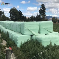 Film d'emballage pour ensilage vert stabilisé aux UV, film plastique agricole haute résistance pour balles de foin, ensilage de maïs et d'herbe