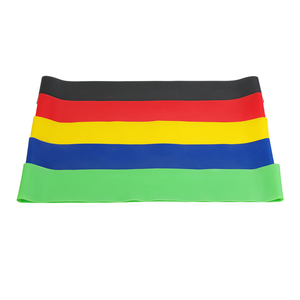 Bandas de resistencia de látex natural de fábrica, mini bandas antideslizantes para yoga, entrenamiento de cadera y piernas. - Product Image 5