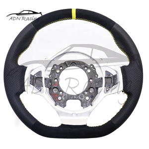 Volante de Coche de Fibra de Carbono y Cuero Rojo 2021+ para Lotus Evora S 400 GT410 GT430 - Product Image 4