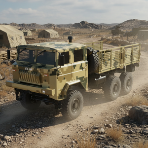 RLAARLO Red Rock CQ261 1/10 Camion Militaire Brushless 6S de Qualité Muséale en Résine pour 14 Ans et Plus - Product Image 1