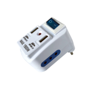 Multi adaptateur 10A avec 2 voies et 2USB pour le marché italien, prise 10A