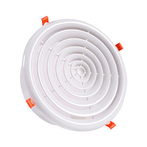 Thiết kế mới vật liệu bền ABS Cửa thoát khí Vòng Cửa thoát khí trắng Duct Fan <span class=keywords><strong>Air</strong></span> Outlet - Product Image 4