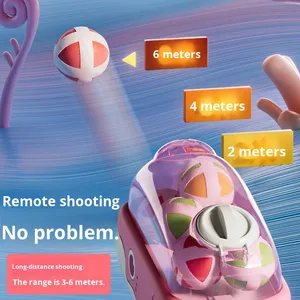 Nuova Pistola Spara Palline Morbide in ABS a Forma di Balena, Divertente e Carina, per Competizioni di Tiro Interattive Genitore-Figlio al Chiuso - Product Image 2