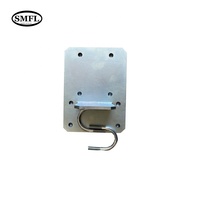 SMFL métal acier inoxydable roulant panneau solaire supports de montage réglable en acier inoxydable crochet de toit réglable Offre Spéciale