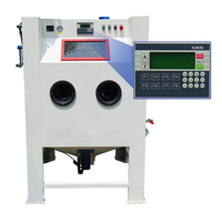 Machine de sablage automatique professionnelle, cabine de sablage la plus vendue pour jantes en alliage