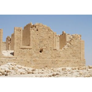 Ruines antiques de 20x10ft et fond de photographie de bâtiment effondré Architecture de Loess et toile de fond de sites historiques - Product Image 3