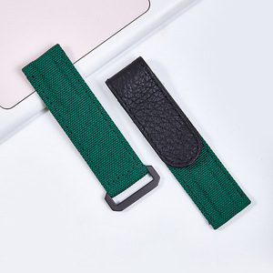 Correa de Reloj de Lona de Nailon Premium de 20 mm con Cierre de Gancho y Bucle para Hombre, Correa de Repuesto Deportiva Transpirable, Duradera y de Estilo Outdoor - Product Image 2