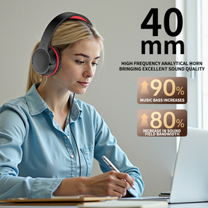 <strong>Wired</strong> Over-Ear Headphones 3.5mm <strong>Wired</strong> <strong>Headset</strong> Over-ear Headphones Earphones Headphones <strong>Headsets</strong> With Mic And Volume Control - Product Image 4