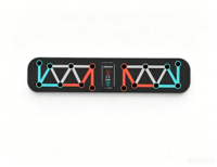 PROIRON 2026 Nouvelle Planche de pompes pliable et codée par couleur, Support multifonctionnel pour pompes, Barre de pompes pour entraînement des bras et des biceps à domicile