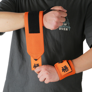 Wholesale Custom Logo Heavy Duty Breathable Workout Crossfit Gym Adjustable Straps Wrist Wraps Supports for Powerlifting - Product Image 2