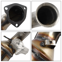 Convertisseur catalytique frontal à trois voies en acier inoxydable Yueyang pour Peugeot 207 308 1.6 Mini Cooper Citroën C4