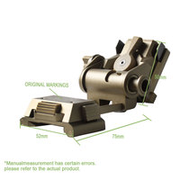 Support de casque SOTAC L4G24 NVG en métal pour lunettes de vision nocturne, support extérieur pour PVS15/18