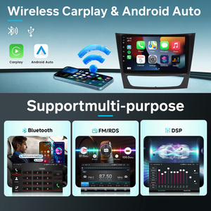 En Stock <span class=keywords><strong>Radio</strong></span> de 9 Pulgadas, 8 Núcleos, 6+128G, 4G LTE para Benz Clase E/Clase CLS W211 W219 2005-2008, Carplay, Android, DAB+, GPS, Reproductor FM/RDS - Product Image 5