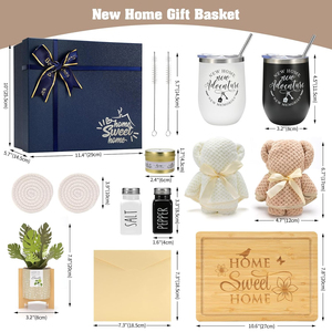 12 Món quà tân gia đặt nhà mới 3D thiệp chúc mừng thực vật thớt đóng quà tặng cho người mua nhà Quà Tặng 3D thanh lịch - Product Image 2