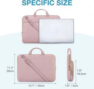 Échantillon gratuit, style simple, housse de protection pour tablette, vente en gros, durable, 11,6-15,6 pouces, housse pour ordinateur portable en polyester, sacoche - Product Image 5