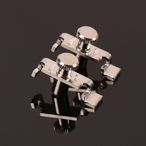 Clavija de afinación para violín Wittner, control de perilla de acero inoxidable, acabado pulido para instrumentos de cuerda - Product Image 1