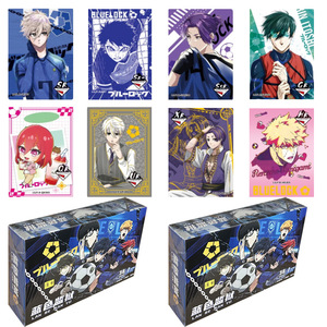 Vente en gros <span class=keywords><strong>Blue</strong></span> <span class=keywords><strong>Lock</strong></span> <span class=keywords><strong>Nagi</strong></span> Collect Character Anime Card Game Paper Card SSR Set/Box Play - Product Image 3