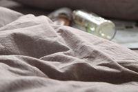 Housse de couette OEM 100% coton lavé, respirante, absorbant l'humidité, draps et taies d'oreiller personnalisables pour la maison et l'hôtel, 300 fils/cm²