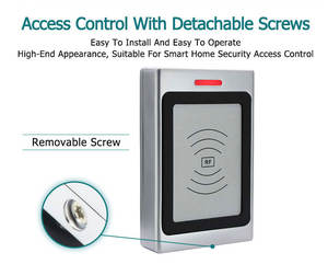 Impermeable 125Khz Caja de metal de alta capacidad Control de acceso al aire libre independiente con función de control remoto - Product Image 6
