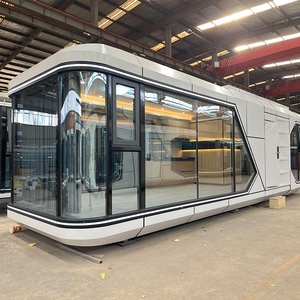 <span class=keywords><strong>Maison</strong></span> capsule spatiale de luxe Volferda V9, 2 chambres, villa préfabriquée mobile en acier pour hôtel et complexe hôtelier - Product Image 2