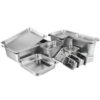 Prix d'usine Autres fournitures hôtelières et de restauration Contenant alimentaire en acier inoxydable Gastronorm GN