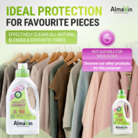 Detergente Líquido Orgánico para Ropa AlmaWin Custom 1 Cleanut 750ml - 25 Lavados con Fragancia a Verbena