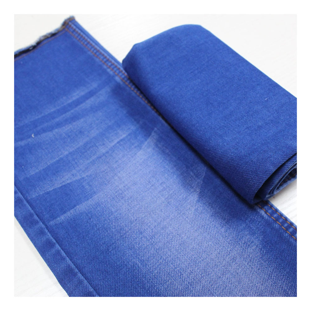 Indian Fabric Jeans Raw Cotton Stock Denim Fabric High Quality Casual Fabric