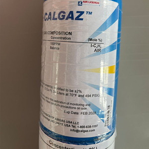 Gas de Calibración Kaijia 100ppm, Cilindro de Acero de 34L, Uso Industrial, 494 PSIG - Product Image 4
