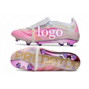 WEILUOSI Vente en gros usine Chaussures de football à crampons FG 25ème génération Unisexe pour étudiants Semelle extérieure en caoutchouc Predator - Product Image 1