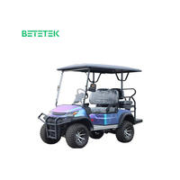 Voiturette de golf électrique haute puissance 4000W personnalisée 4 places, accessoires de chariot de golf, autonomie 80-100 km, buggy de golf directement disponible, non destiné au public