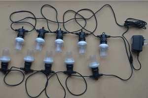 Lámpara Estroboscópica LED <span class=keywords><strong>E27</strong></span> 220V/110V <span class=keywords><strong>2W</strong></span>, Bombilla de Destello Lento, Iluminación CA Impermeable para Navidad, Escenarios, Festividades, Bares, Parques, Clubes, Fondo - Product Image 3