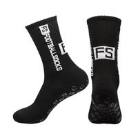 Chaussettes de sport antidérapantes pour hommes, personnalisées, pour le football, le Pilates, fabrication en gros