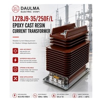 Transformateur de courant LZZBJ9-35/250F-L 35kV 15-2500A 0.2S/5P20 CT pour appareillage de commutation