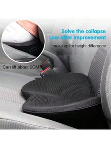 Cojín Multifuncional Universal para Asiento de Coche, Soporte Lumbar con Memoria, Comodidad para el Conductor - Product Image 2