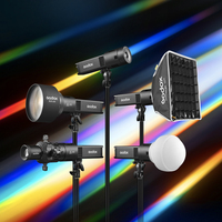 Lampu Video LED Full Color Rs100r K1 Set 100w RGB Warna-warni Bowens Mount Fill Light Untuk Fotografi Film dan Televisi