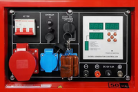 Générateur Diesel de marque GENFOR 8KW 9KW 380V 400V monophasé et triphasé AVR