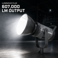 Lampe de studio bi-couleur FY-300X 300W, température de couleur réglable, contrôle par application, expédition immédiate, ventilateur de refroidissement silencieux pour portrait