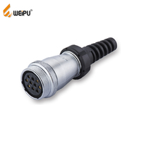 Connecteur WEIPU multi-cœurs 2.3.4.5.6.7.8 broches, mâle/femelle, pour capteur, câble d'extension, connecteur circulaire