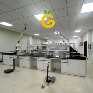 Mesa de laboratório lateral para móveis de laboratório