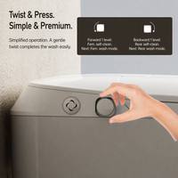 WC intelligent en céramique avec fonction de nettoyage hygiénique par pulvérisation, sans électricité, pour hôtel et salle de bain