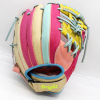 Aceptamos múltiples tipos web personalizados, guantes de cuero Kip de béisbol y softbol para deportes de Fielding